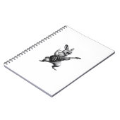 Carnet Bunny Playing Guitar Rock Star Bunny Lover Easter  (Côté gauche)