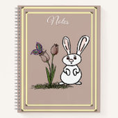 Carnet Bunny & Tulips Notebook (Devant)