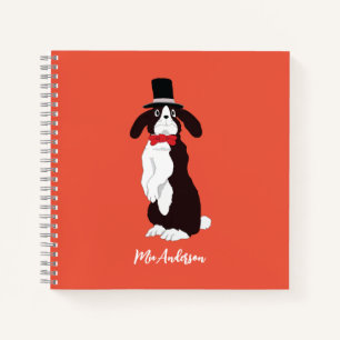 Carnet Bunny Tuxedo réel