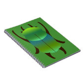 Carnet Bupreste Bleu et Or (Côté Droit)