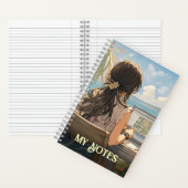 Carnet Bureau d'animation en bord de mer - Ultra large (À l'intérieur)