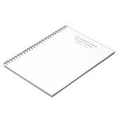 Carnet Bureau d'avocat de droit classique (Côté gauche)