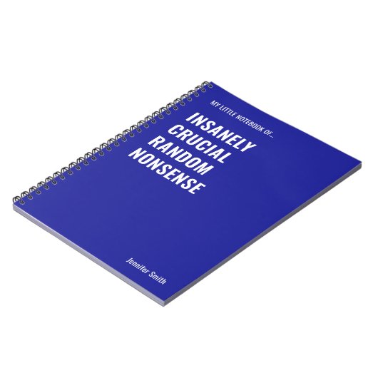 Carnet Bureau de devis ridicule (Côté gauche)