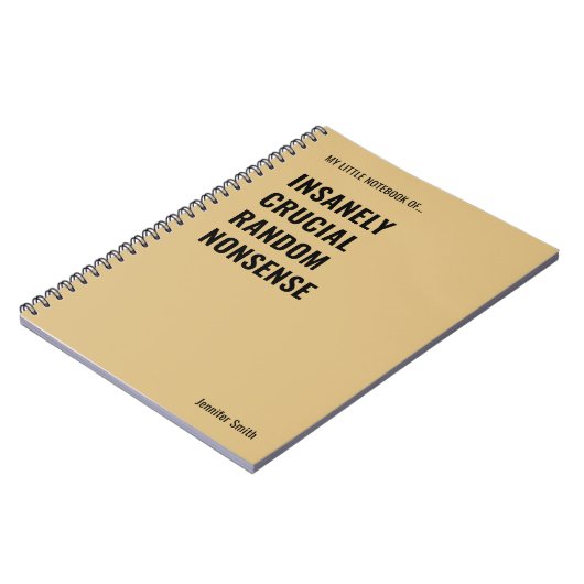 Carnet Bureau de devis ridicule (Côté gauche)