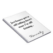 Carnet Bureau de discussion | Sassy Humour mignonne drôle (Côté Droit)