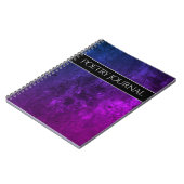 Carnet Bureau de Mystic-Topaz | Poésie rose violet chic (Côté gauche)