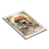 Carnet Bureau de Poste de Souris à l'Aquarelle Fantaisist (Côté Droit)