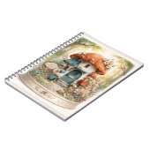 Carnet Bureau de Poste de Souris à l'Aquarelle Fantaisist (Côté gauche)
