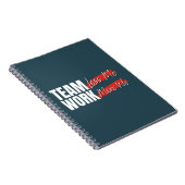 Carnet Bureau de travail d'équipe Cadeaux de collègues d' (Côté Droit)