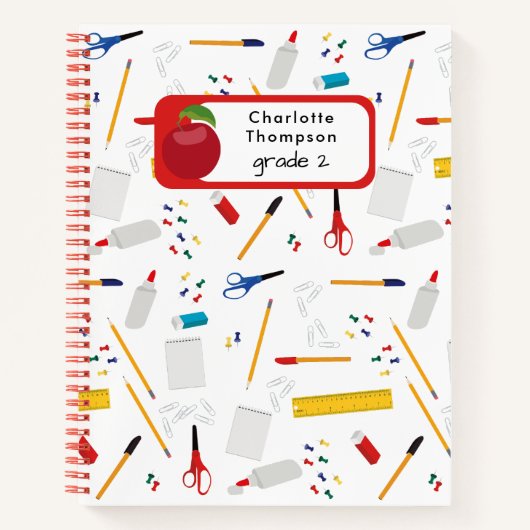 Carnet Bureau scolaire & Artisanat Fournitures Étudiant M (Devant)