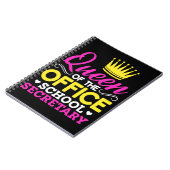 Carnet Bureau Secrétaire scolaire Queen Women (Côté gauche)