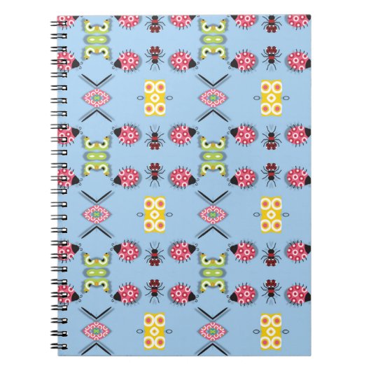 Carnet Bureaux et papillons (Devant)