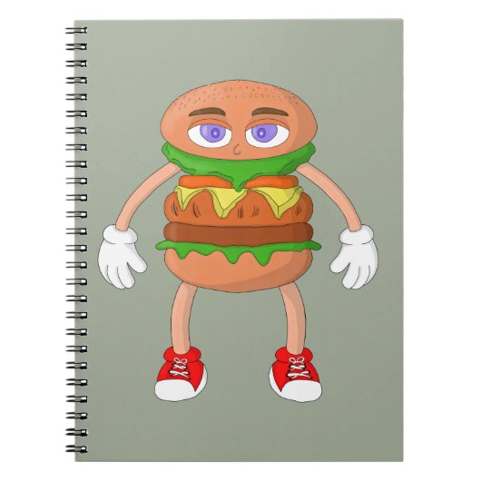 Carnet Burger convivial (Devant)