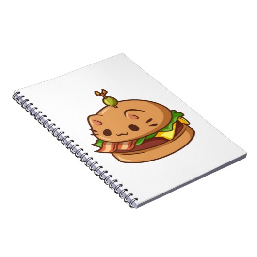 Carnet Burger de chat 2 (Côté Droit)