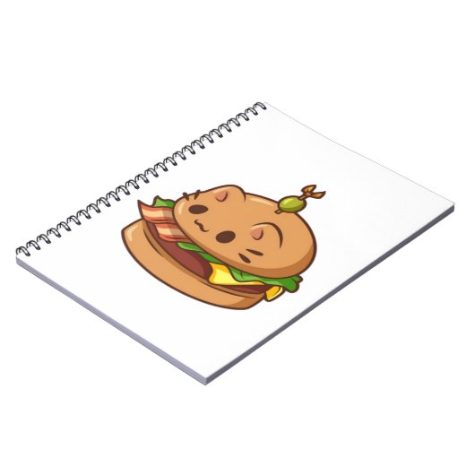 Carnet Burger de chat 2 (Côté gauche)