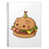 Carnet Burger de chat 2 (Devant)
