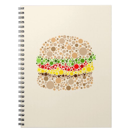 Carnet Burger En Points (Devant)