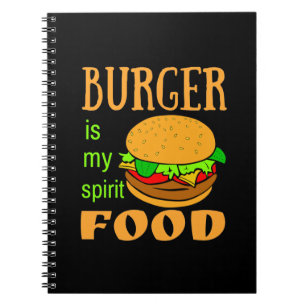 Carnet Burger est mon hamburger de nourriture spirituelle