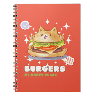 Carnet Burgers Mon Endroit Heureux
