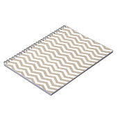 Carnet Burlap Chevron (Côté gauche)