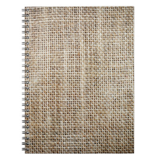 Carnet Burlap Hessian Arrière - plan Texture