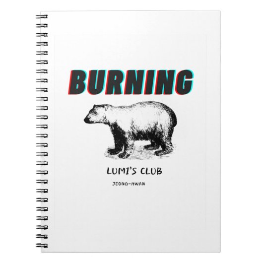 Carnet Burning Classic (Devant)