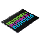 Carnet Burpees (Côté gauche)