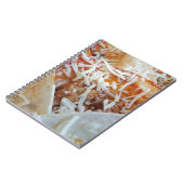 Carnet Burrito Cheese Funny Arrière - plan alimentaire (Côté gauche)