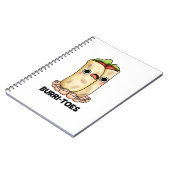 Carnet Burritoes Funny Burrito Pun (Côté gauche)