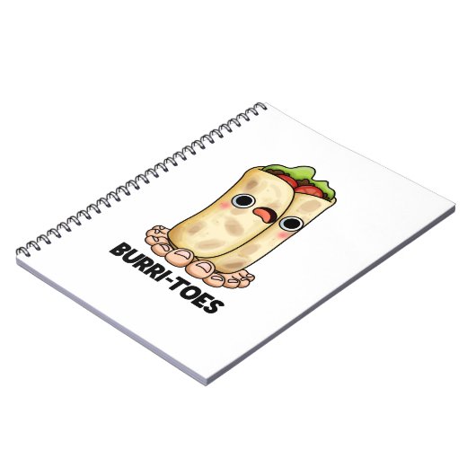 Carnet Burritoes Funny Burrito  Pun  (Côté gauche)