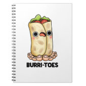 Carnet Burritoes Funny Burrito  Pun  (Devant)
