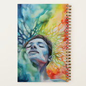 Carnet Burst Nom personnalisé (Verso)