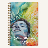 Carnet Burst Nom personnalisé (Recto)