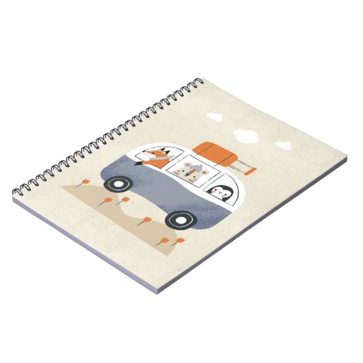 Carnet Bus animalier (Côté gauche)