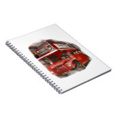 Carnet Bus Old Red London (Côté Droit)