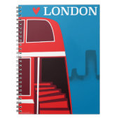 Carnet Bus rouge de Londres (Devant)