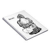 Carnet Buse à queue rouge sur Glove (Côté Droit)