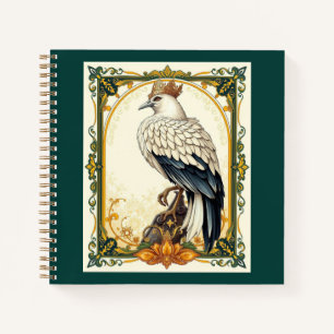 Carnet Buse blanche couronnée