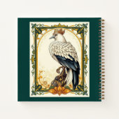 Carnet Buse blanche couronnée (Dos)