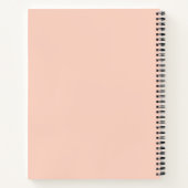 Carnet Business Peach Monogram (Dos)