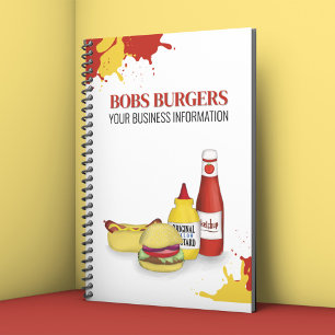 Carnet Business Restaurant Company Hamburger Hotdog