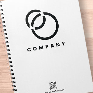 Carnet Business Scan Me QR Code Website Modern Simple