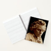 Carnet Buste de Ludwig van Beethoven (Intérieur)