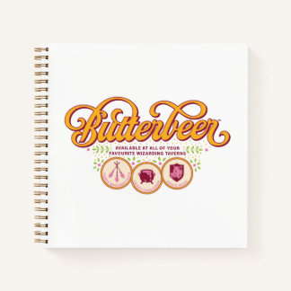 Carnet BUTTERBEER™ Disponible dans les tavernes ensorcelé