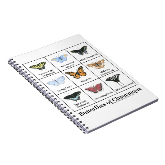 Carnet Butterflies of Chautauqua (Côté Droit)