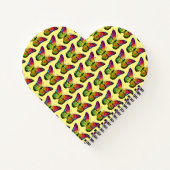 CARNET BUTTERFLY ABSTRAIT (Dos)