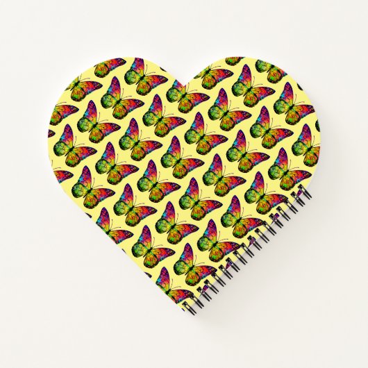 CARNET BUTTERFLY ABSTRAIT (Dos)