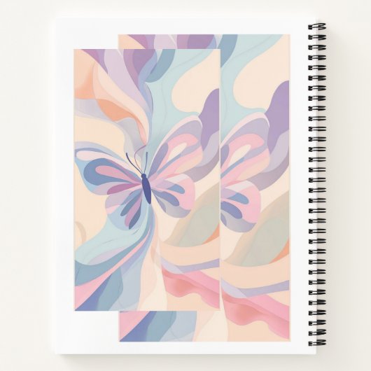 Carnet Butterfly Dreams Notebook – Soft Pastel Cover, Lin (Dos)