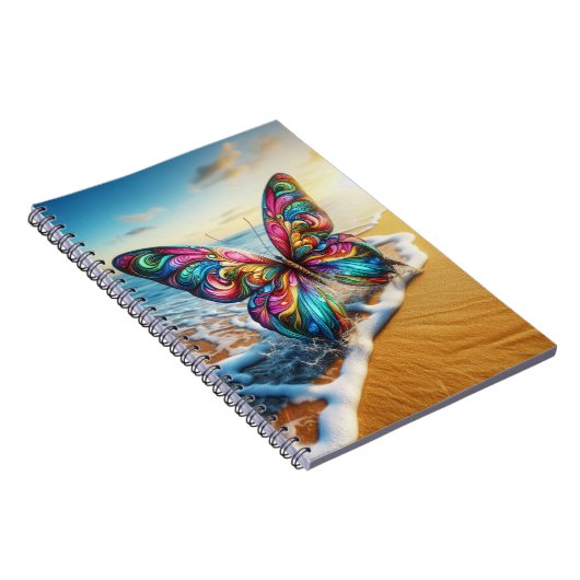 Carnet Butterfly on beach (Côté Droit)