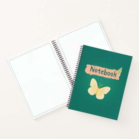 Carnet Butterfly Planner Notebook - Custom Gift for Her (Intérieur)